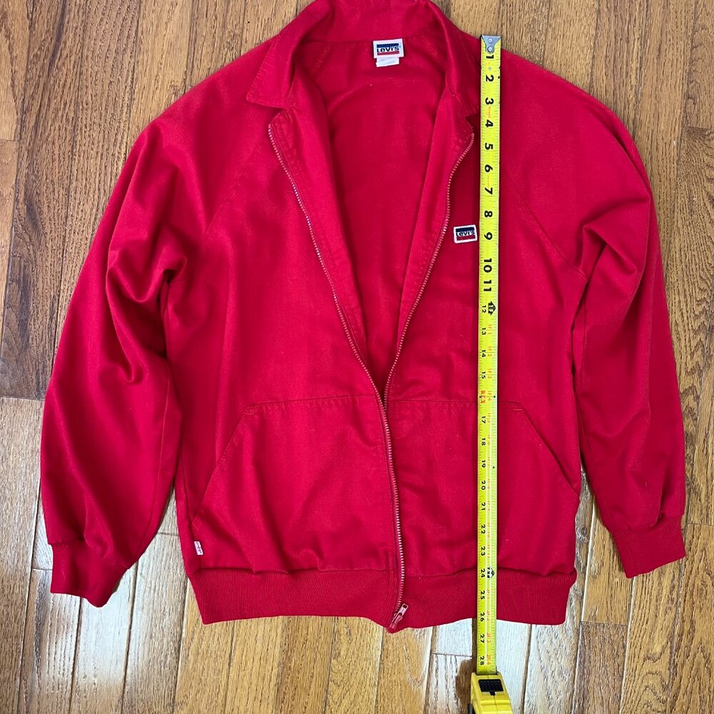 Original red Levi's bomber jacket - Picture 6 of 8
